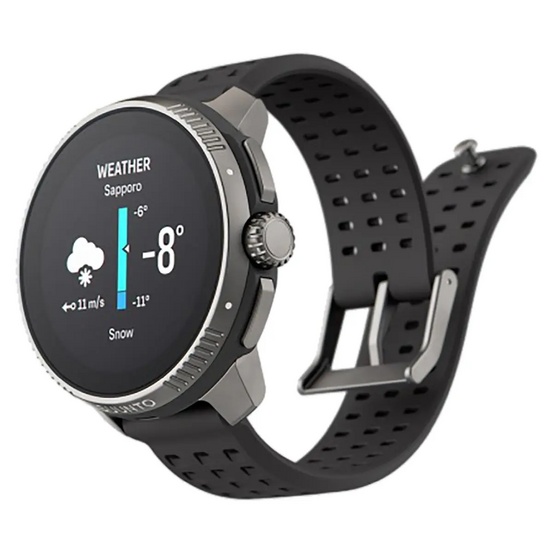 Часы SUUNTO Race Titanium Charcoal, черные