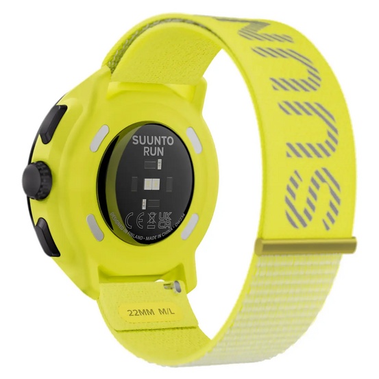 Часы SUUNTO RUN Lime с текстильным ремешком