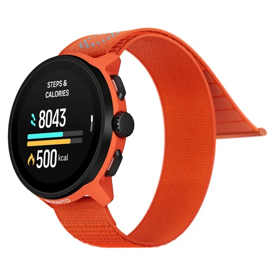 Часы SUUNTO RUN Coral Orange с текстильным ремешком