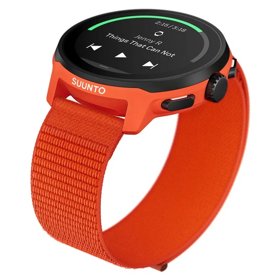 Часы SUUNTO RUN Coral Orange с текстильным ремешком