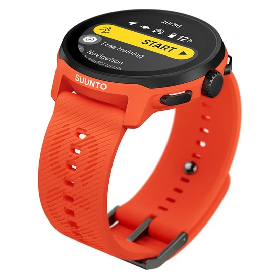 Часы SUUNTO RUN Coral Orange с силиконовым ремешком