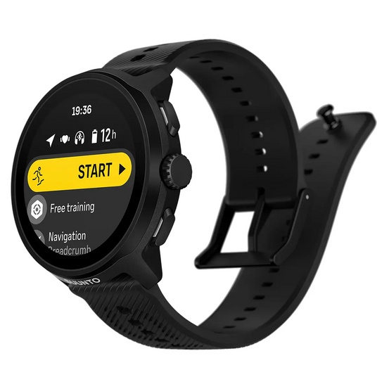 Часы SUUNTO RUN All Black с силиконовым ремешком