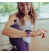 Силиконовый ремешок SUUNTO Athletic 5 22 мм Orchid Purple S+M, фиолетовый