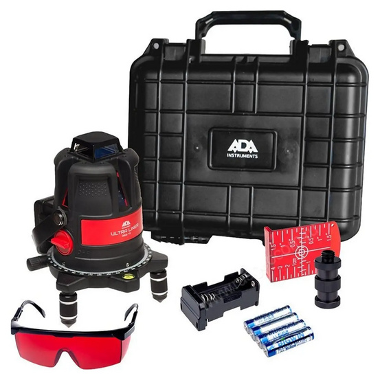 Лазерный уровень ADA Ultraliner 360 4V с калибровкой