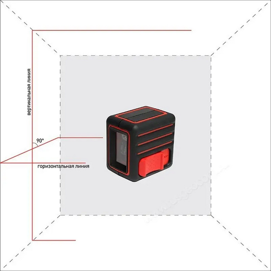 Лазерный уровень ADA Cube Mini Professional с калибровкой
