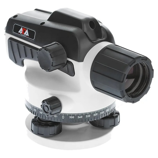 Комплект оптический нивелир ADA Ruber x32 с поверкой + штатив на клипсах ADA Light + рейка ADA STAFF 3