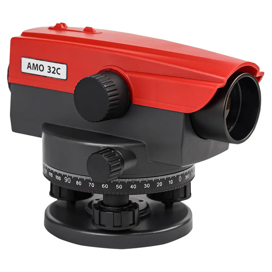 Комплект оптический нивелир AMO 32C + штатив RGK S2-N + рейка AMO S56