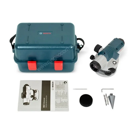 Комплект оптический нивелир Bosch GOL 26 D штатив  рейка - 3 в 1