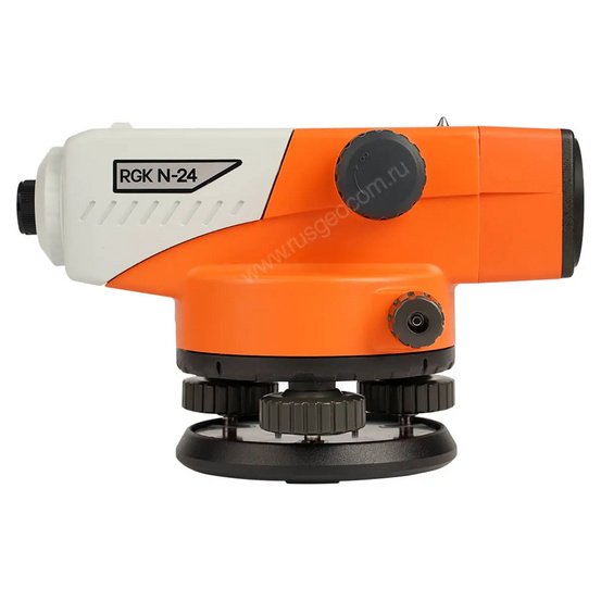 Комплект оптический нивелир RGK N-24 с поверкой + штатив S6-N + рейка AMO S4