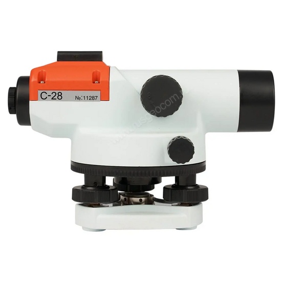 Комплект оптический нивелир RGK C-28 с поверкой + штатив S6-N + рейка AMO S4