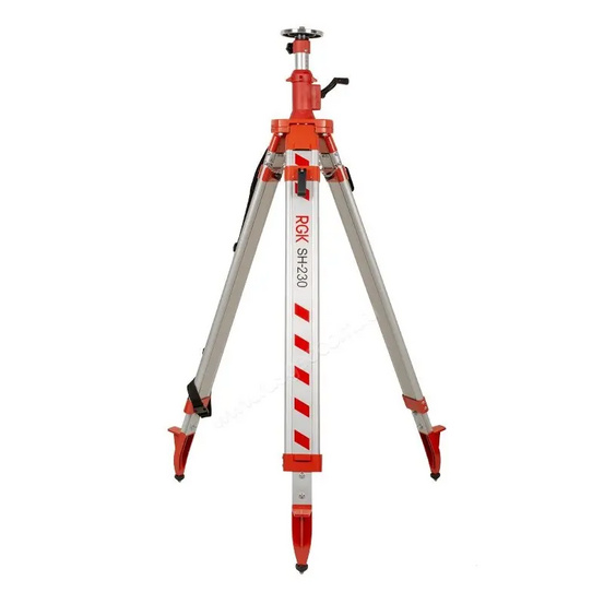 Комплект: ротационный нивелир AMO ROTOR 600 + штатив RGK SH-230, рейка