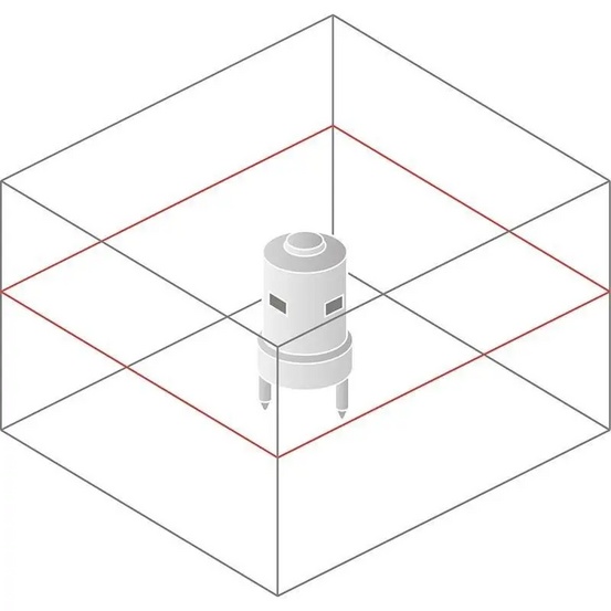 Ротационный нивелир Bosch GRL 400 H Professional с калибровкой