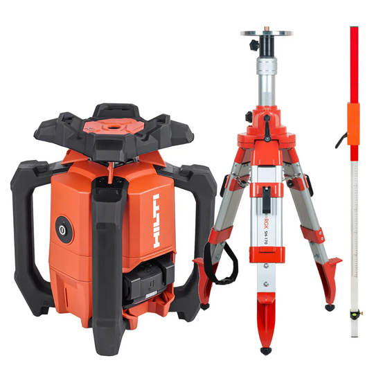 Ротационный лазерный нивелир HILTI PR 40-22 + штатив RGK SH-170, рейка RGK LR-2