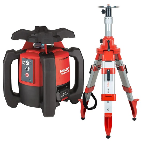 Ротационный лазерный нивелир HILTI PR 30 HVS + штатив RGK SH-170