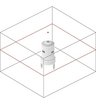 Ротационный нивелир Leica Rugby 640 комплект с приемником Rod Eye 120