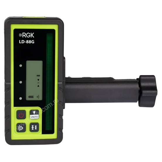 Комплект: ротационный нивелир RGK SP-100G + миллиметровый приёмник излучения RGK LD-88G