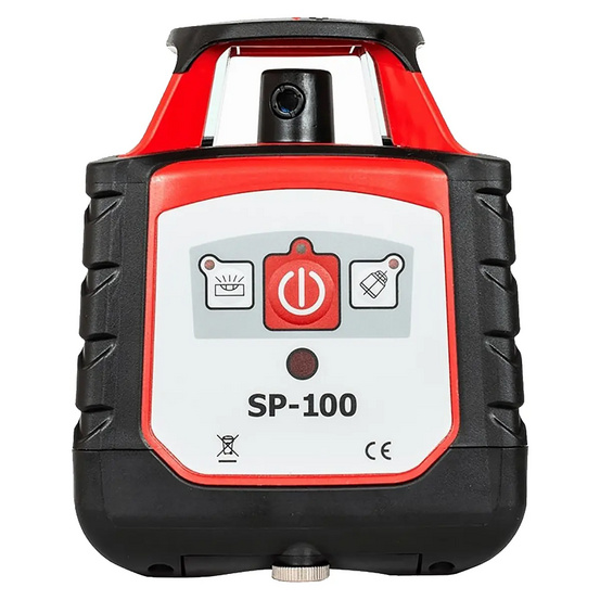 Комплект: ротационный нивелир RGK SP-100 + элевационный штатив RGK SH-340