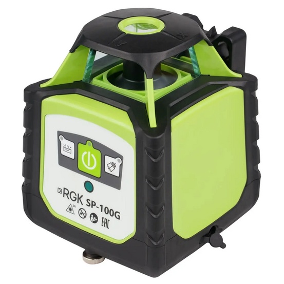 Комплект ротационного нивелира с раздвижным штативом RGK SP-100G COMBO