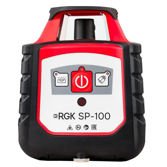 Комплект ротационного нивелира с раздвижным штативом RGK SP-100 COMBO