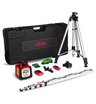 Комплект ротационного нивелира с элевационным штативом RGK SP-100G COMBO с калибровкой