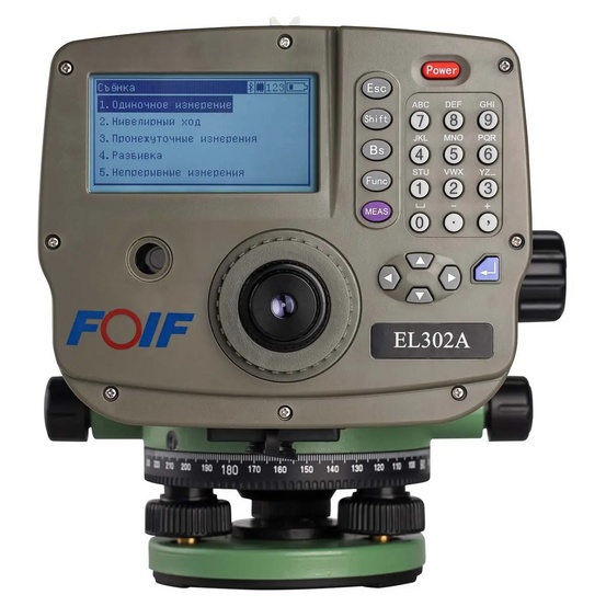 Высокоточный цифровой нивелир FOIF EL302A с калибровкой