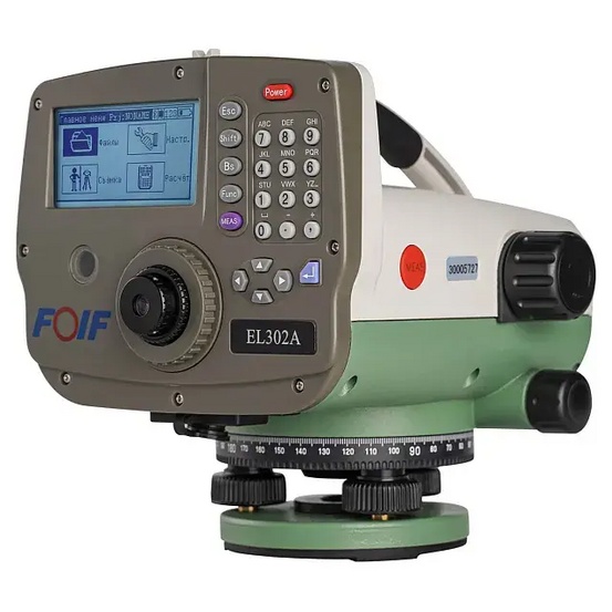 Комплект с цифровым нивелиром FOIF EL302A