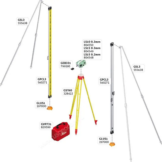 Цифровой нивелир Leica LS15 (0.2 мм) (спецкомплект 2021)