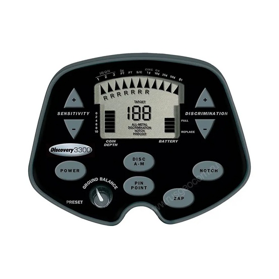 Комплект: металлоискатель Bounty Hunter Discovery 3300 + пинпоинтер RGK MD-5