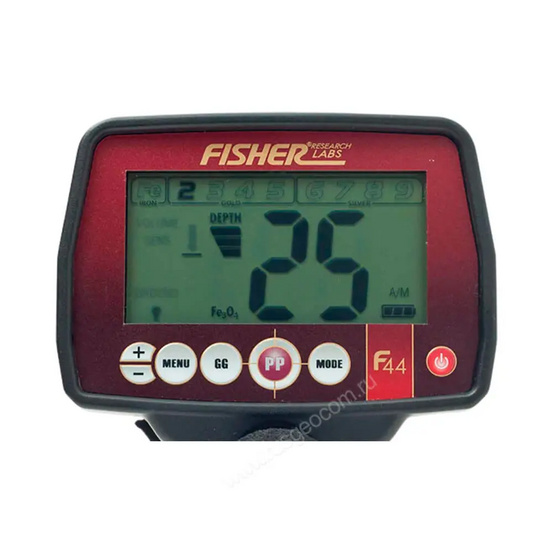 Металлоискатель Fisher F44 11DD + 4DD