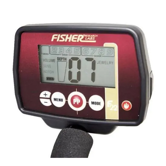 Металлоискатель Fisher F22 11DD