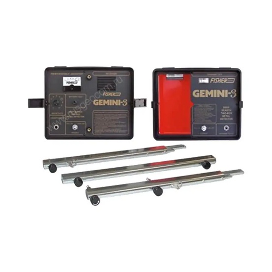 Комплект: металлоискатель Fisher GEMINI3 + пинпоинтер RGK MD-5