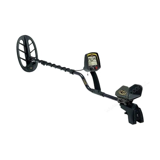 Комплект: металлоискатель Fisher F75 + пинпоинтер RGK MD-5