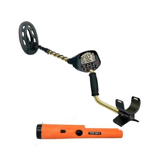 Комплект: металлоискатель Fisher F5 + пинпоинтер RGK MD-5