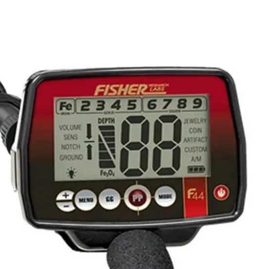 Комплект: металлоискатель Fisher F44 11DD + пинпоинтер RGK MD-5