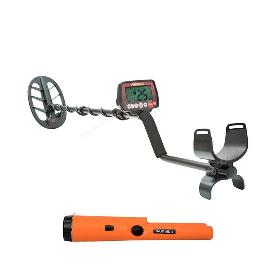 Комплект: металлоискатель Fisher F44 11DD + пинпоинтер RGK MD-5