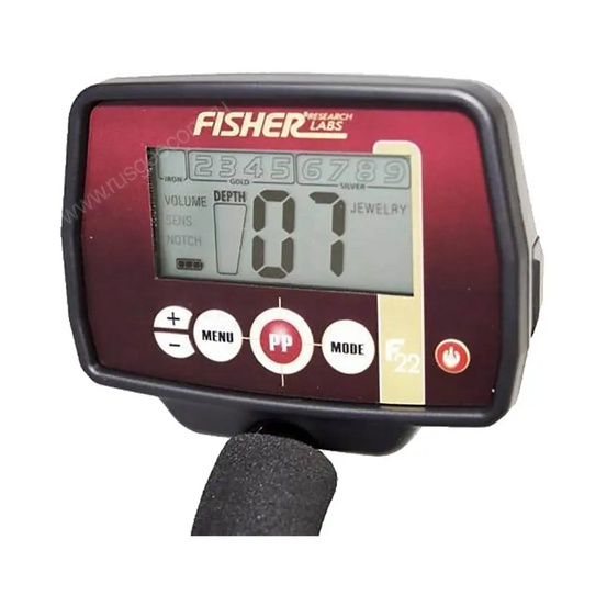 Комплект: металлоискатель Fisher F22 11DD + пинпоинтер RGK MD-5