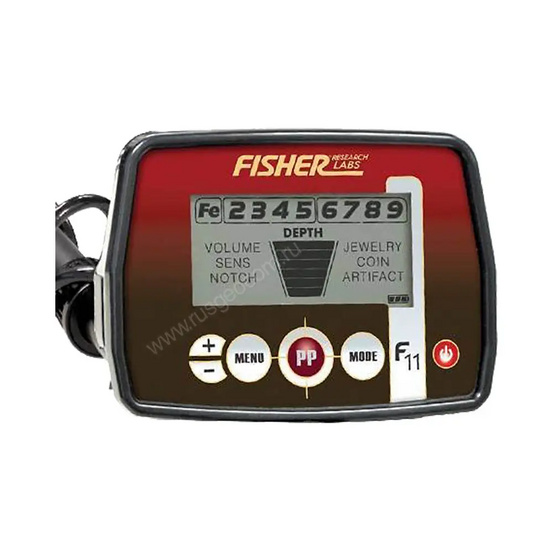 Комплект: металлоискатель Fisher F11 11DD + пинпоинтер RGK MD-5