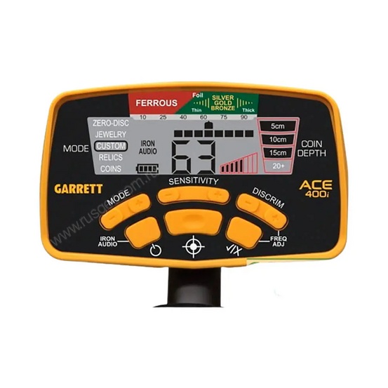 Комплект: металлоискатель Garrett ACE 400i + пинпоинтер PRO-POINTER AT