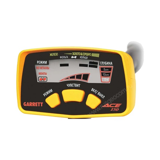 Комплект: металлоискатель Garrett ACE 150 RUS + пинпоинтер RGK MD-5