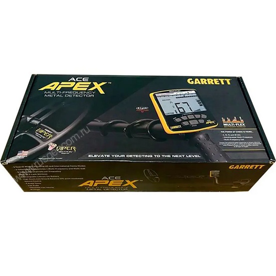 Металлоискатель Garrett ACE Apex 6x11+MS-3