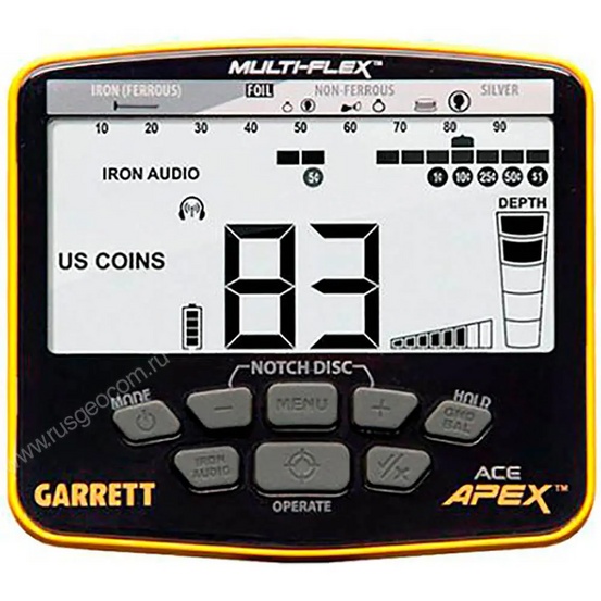 Металлоискатель Garrett ACE Apex 6x11