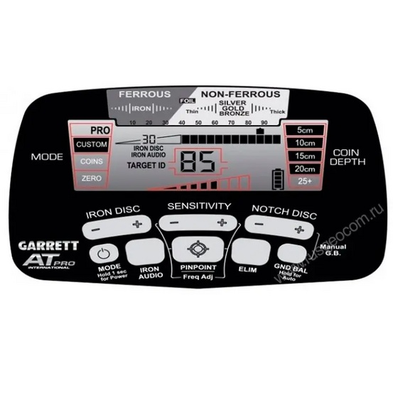 Металлоискатель Garrett AT PRO + Pro-Pointer AT