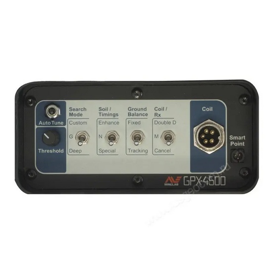 Металлоискатель Minelab GPX-4500