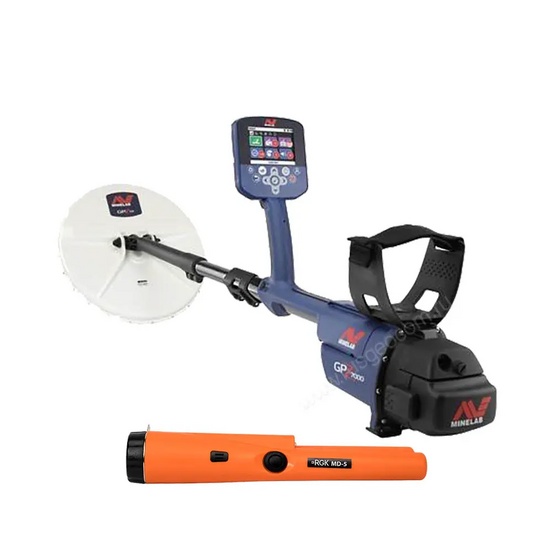 Комплект: металлоискатель Minelab GPZ7000 + пинпоинтер RGK MD-5