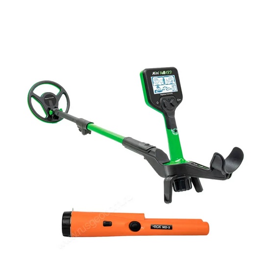 Комплект: металлоискатель Nokta Makro Midi Hoard + пинпоинтер RGK MD-5