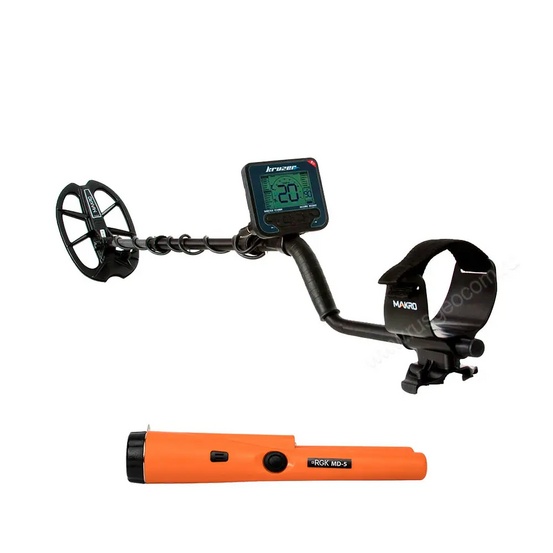 Комплект: металлоискатель Nokta Makro Kruzer + пинпоинтер RGK MD-5