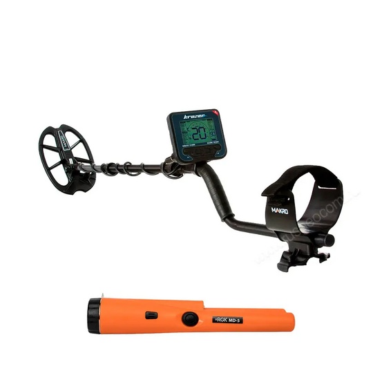 Комплект: металлоискатель Nokta Makro Kruzer Multi K2 + пинпоинтер RGK MD-5