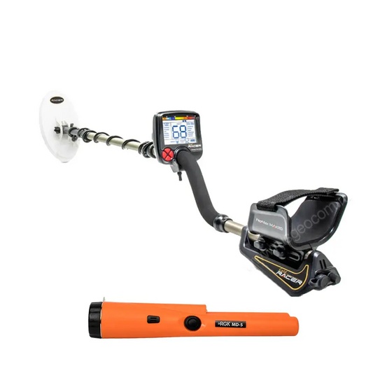 Комплект: металлоискатель Nokta Makro Gold Racer Pro + пинпоинтер RGK MD-5