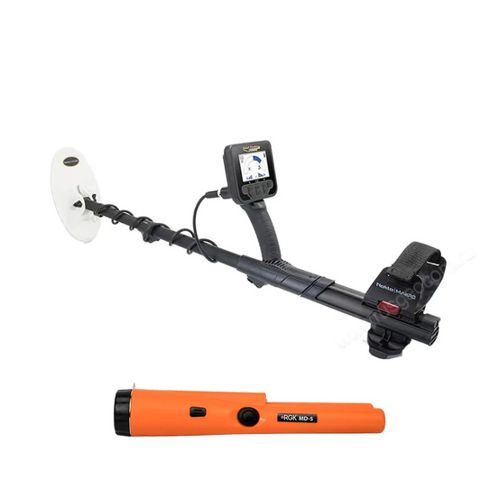 Комплект: металлоискатель Nokta Makro Gold Finder 2000 + пинпоинтер RGK MD-5