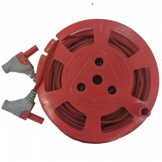 Катушка Радио-Сервис с красным проводом 10м. РАПМ.685442.004-02